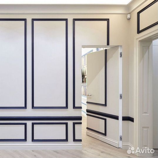 Скрытая дверь под покраску и отделку