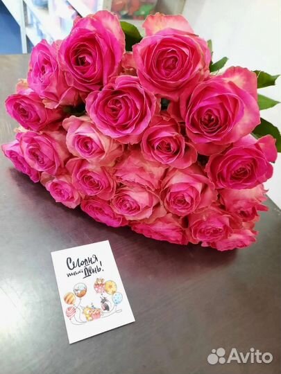 Цветы розы букет