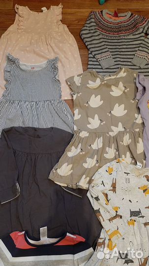 Вещи пакетом на девочку 104