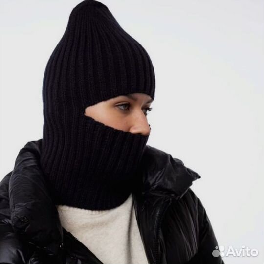 Балаклава черная на зиму