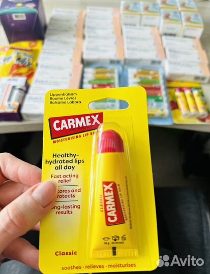 Iherb Бальзам для губ carmex