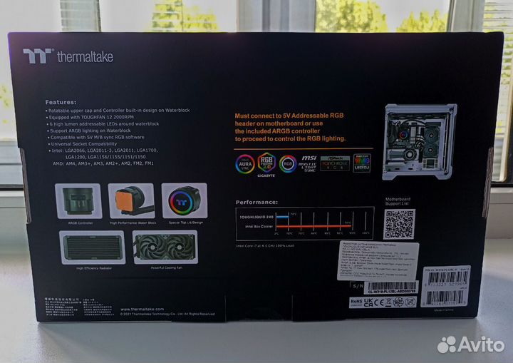 Thermaltake Toughliquid 240 argb Sync