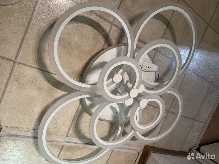 Люстра светодиодная с пультом