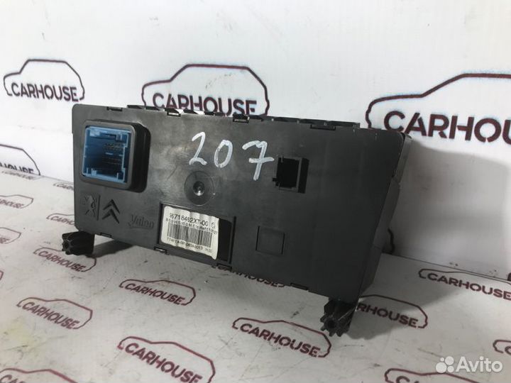 Блок управления климат-контролем Peugeot 308 1.6