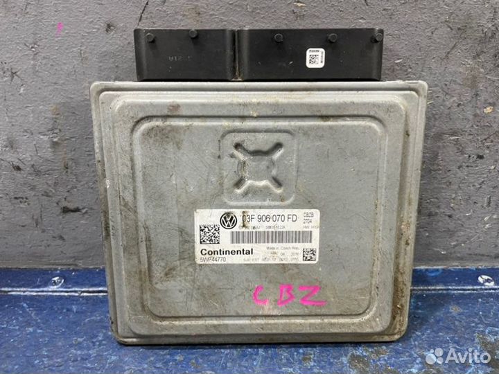 Эбу двигателя Volkswagen Polo 5 6R HB