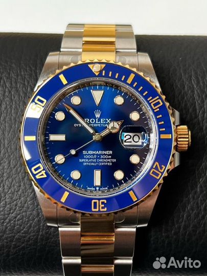 Часы Rolex Submariner Blue Dial