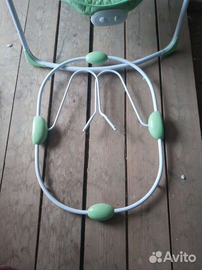 Качели Babyton Funny Time 2в1 электронные Green