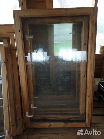 Продам окна деревянные, рамы двойные