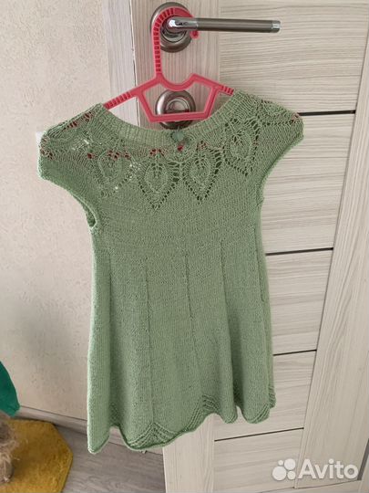 Платье вязаное (ручная работа)