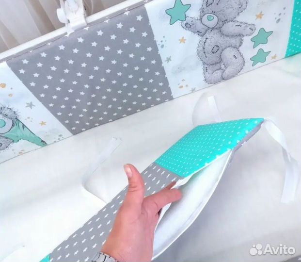 Бортики в детскую кроватку