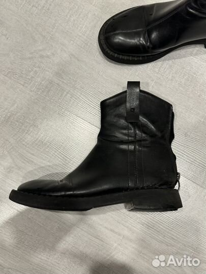 Полусапоги женские 37 натуральная кожа
