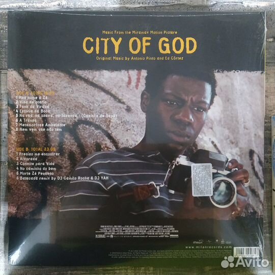 Antonio Pinto&Ed Côrtes - City Of God (2008) LP