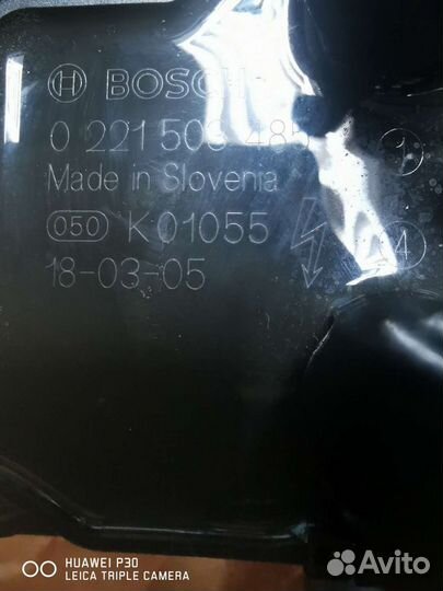 Катушка зажигания и форсунка