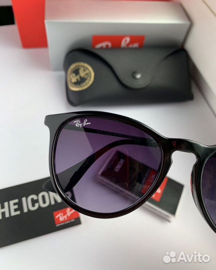 Очки ray ban erika черные