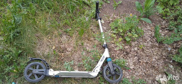 Самокат взрослый с большими колесами