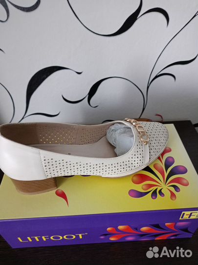 Туфли женские 37 размер натуральная кожа