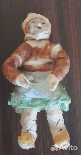 Маска карнавальная ссср,игрушка ватная