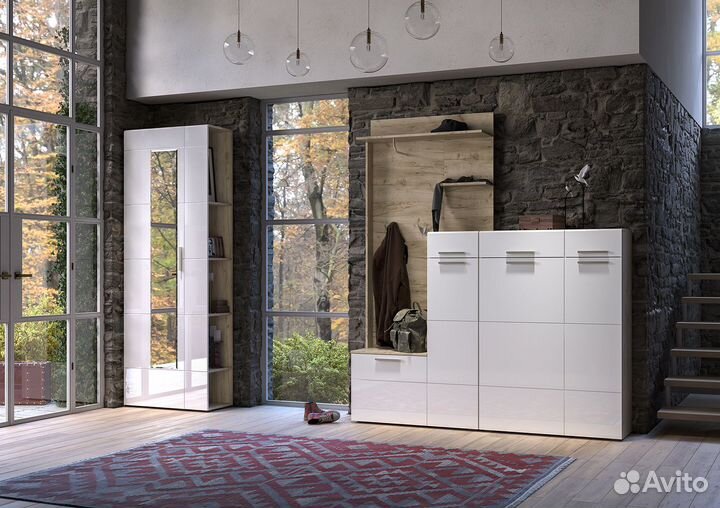 Тумба белая