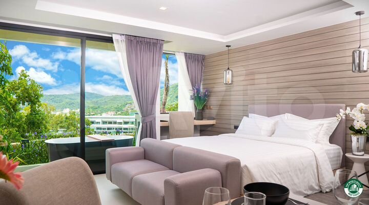 Квартира-студия, 33,6 м² (Таиланд)