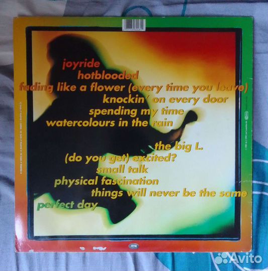 Roxette Joyride 1991 made in Sweden