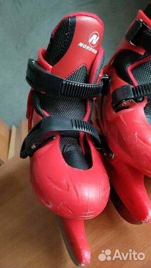 Коньки детские раздвижные nordway