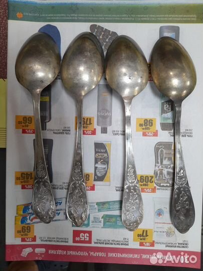 Ложки мельхиор