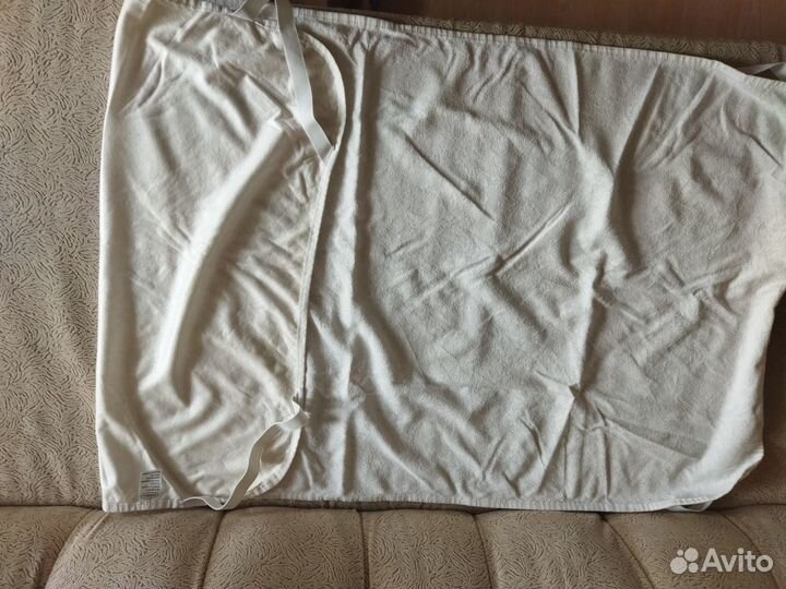 Матрас детский 120 60 plitex с 2мя наматрасниками