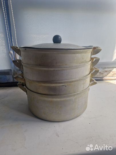 Мантоварка алюминиевая СССР