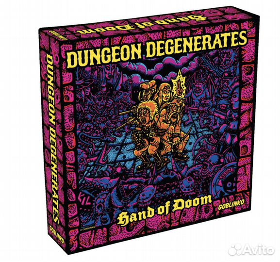 Настольная игра Dungeon Degenerates: Hand of Doom