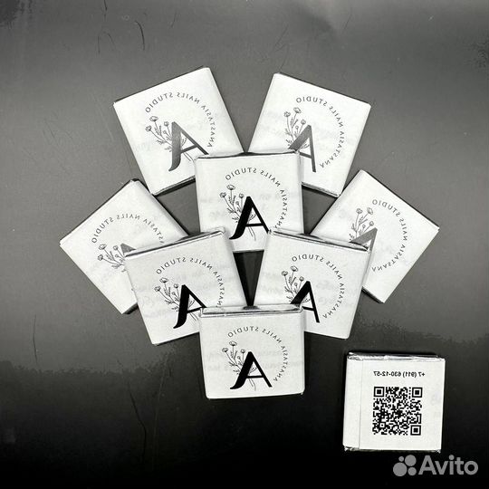 Шоколад с визиткой 15г