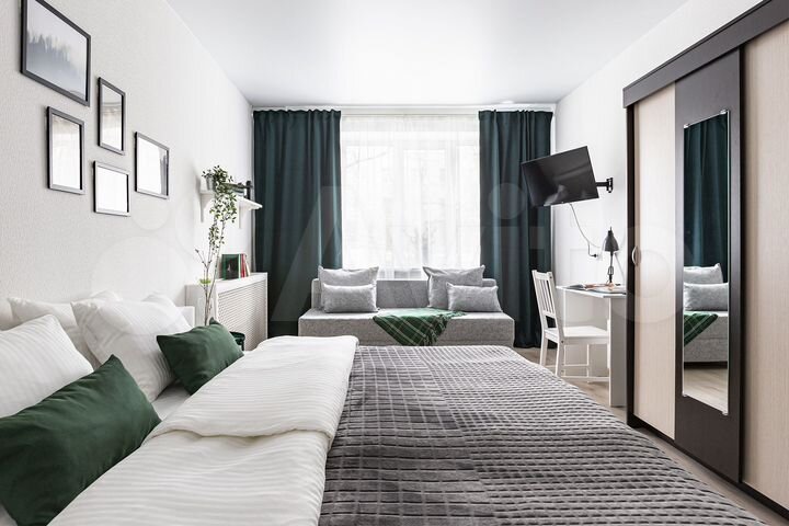 1-к. квартира, 35 м², 1/4 эт.