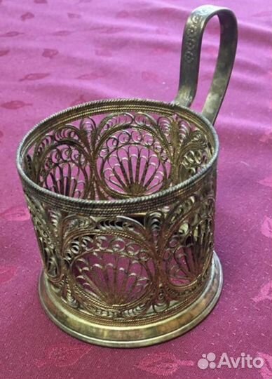 Подстаканники СССР кам скань