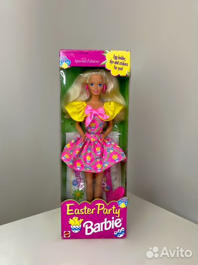 Винтажная кукла Barbie Easter Party mattel 1994