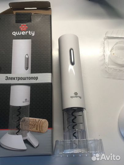 Электроштопор qwerty новый