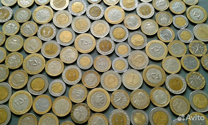 Иностранные монеты. Биметалл