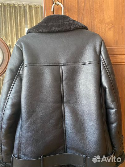 Дубленка авиатор женская 42 44