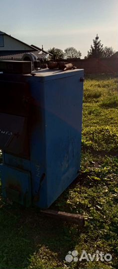 Твердотопливный котел длительного горения бу