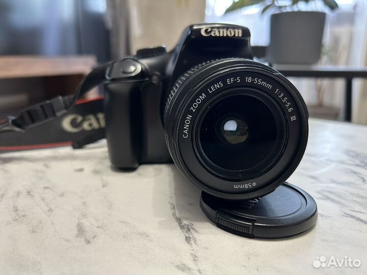 Зеркальный фотоаппарат canon eos 1100d