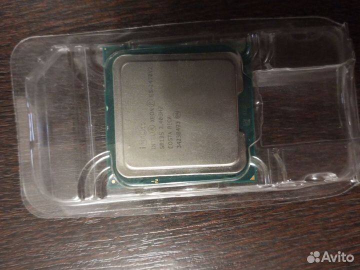 Xeon e5 2470 v2 не пользовался