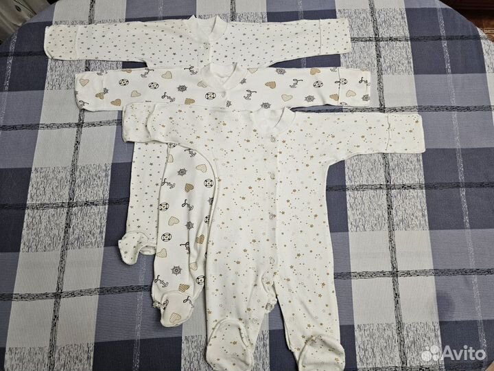 Одежда для новорожденных мальчиков пакетом 62 р