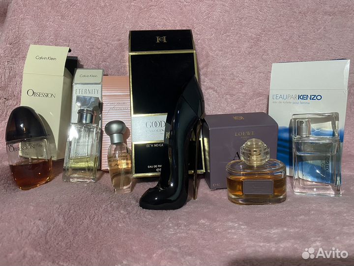 Carolina Herrera, CK, Kenzo, Estee Lauder