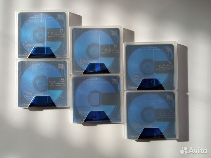 Минидиски Sony (6 шт.)