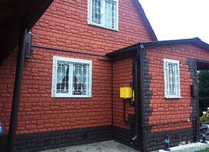 Фасадные панели Canada Ridge Тесаный камень террак