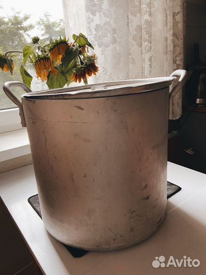 Бак алюминевый, кастрюля