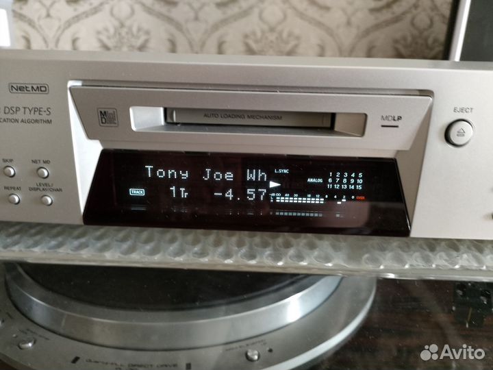 Sony mds je780 минидисковая дека