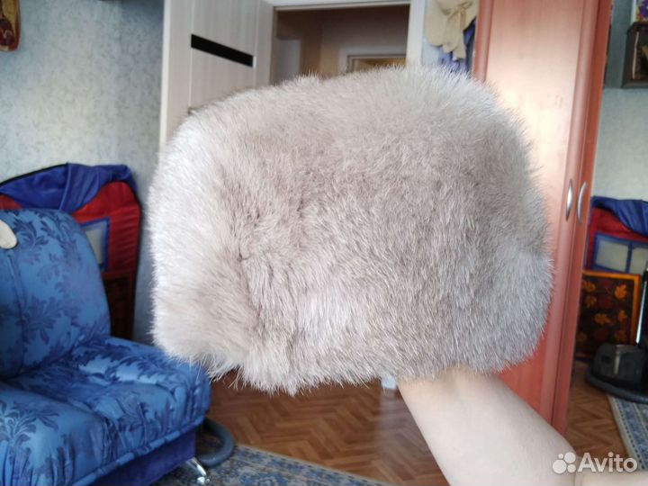 Шапка песец