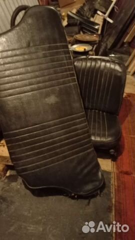 Половинка заднего сиденья от нивы