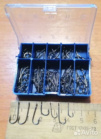 Крючки рыболовные