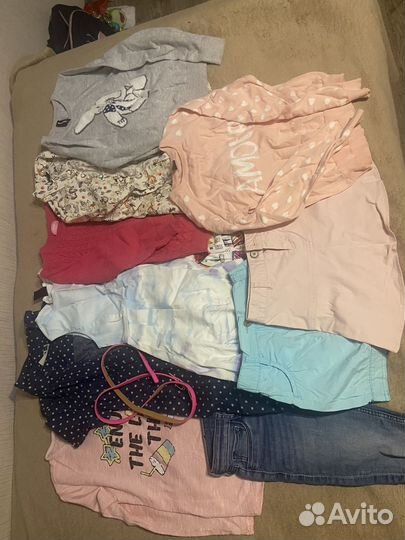 Вещи пакетом на девочку