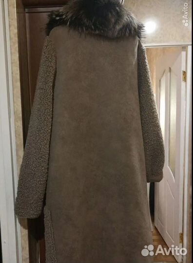 Дубленка искусственная женская 50 52
